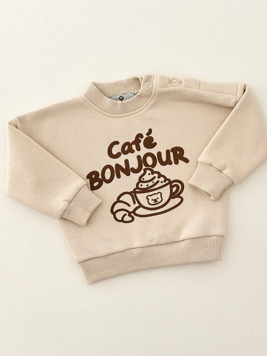 Ensemble Café Bonjour Beige