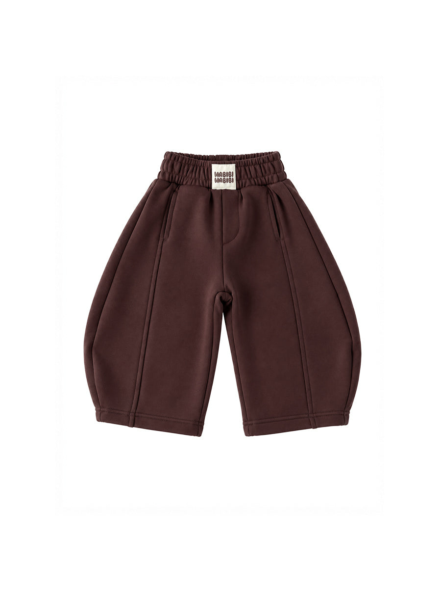 Pantalon Balloon Marron