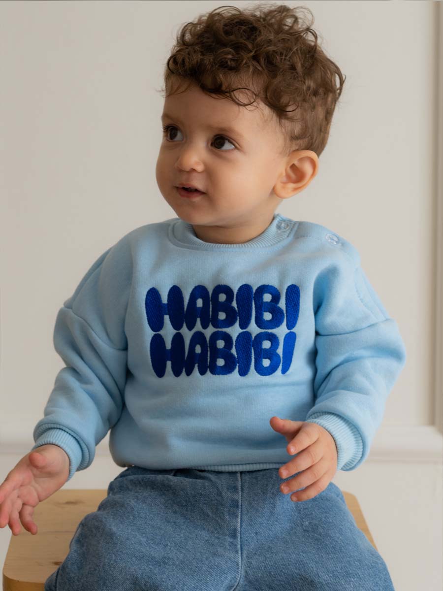 Pull Habibi Bleu Ciel