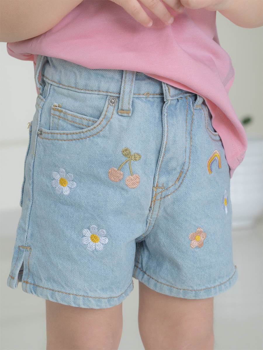 Short Jeans Flower