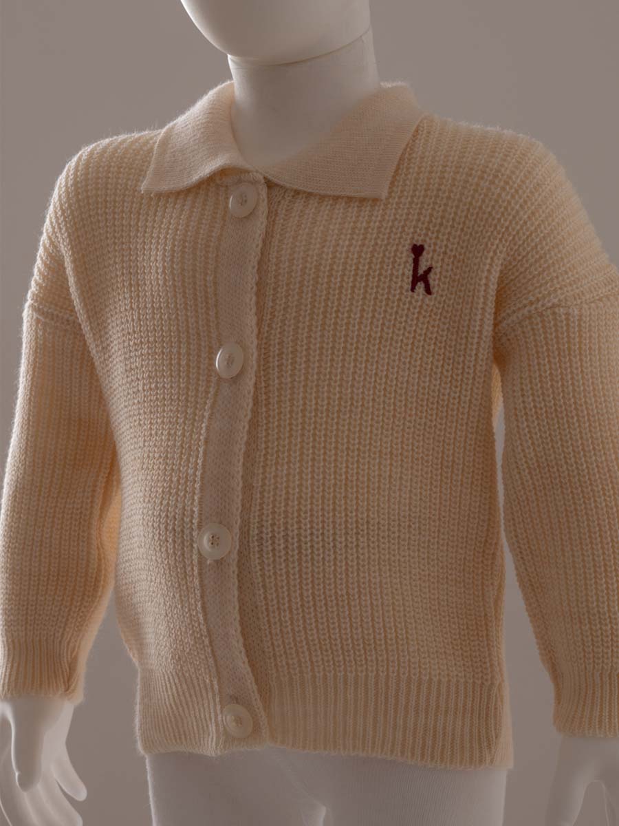 Gilet Tricot Cœur