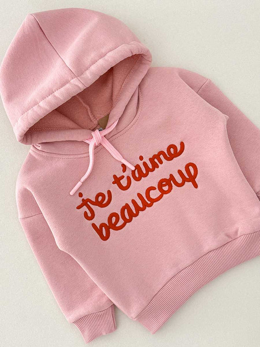 Ensemble Je t'aime beaucoup Rose