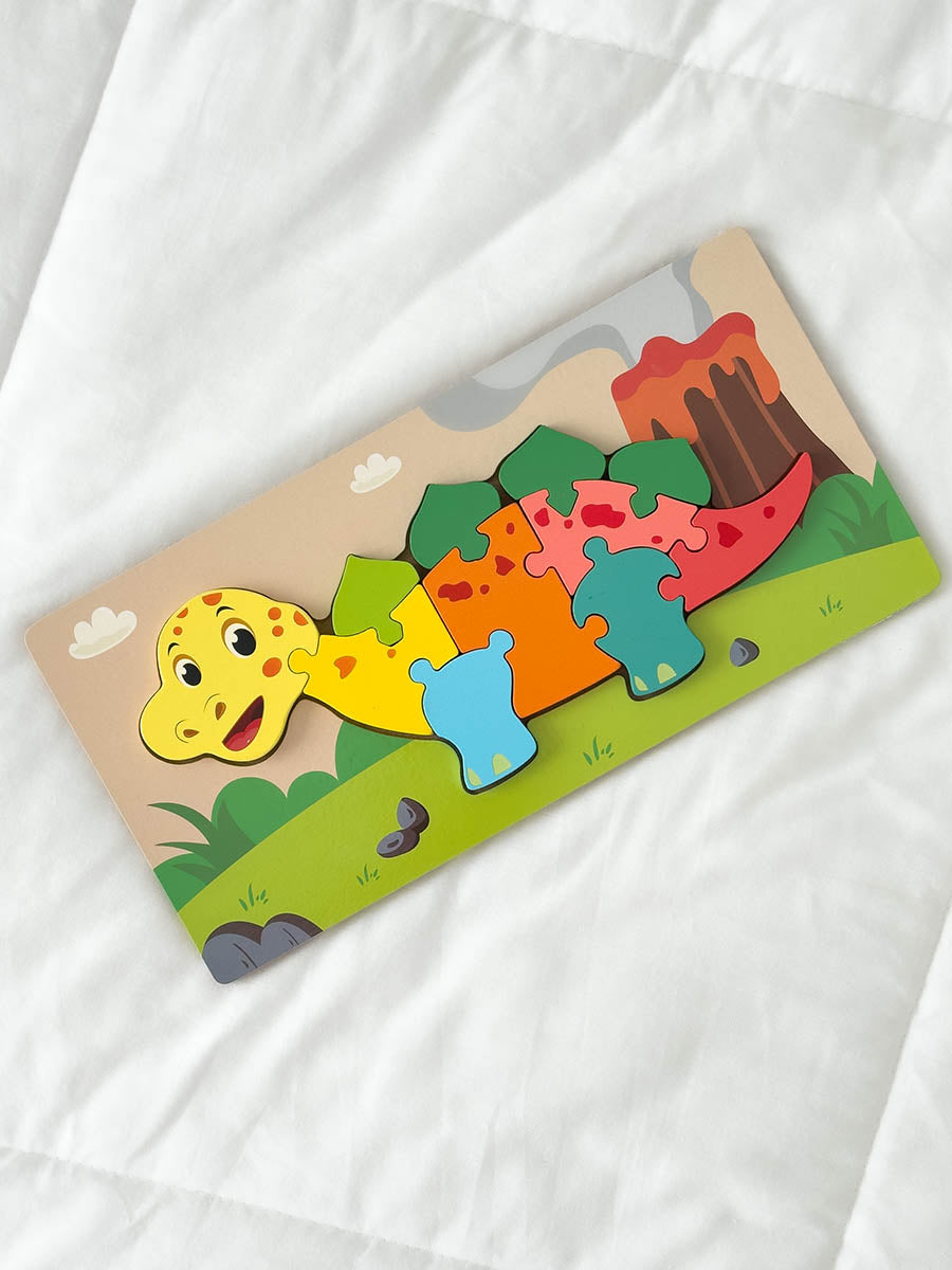 Puzzle en Bois Grand Format – Didi le Dinosaure