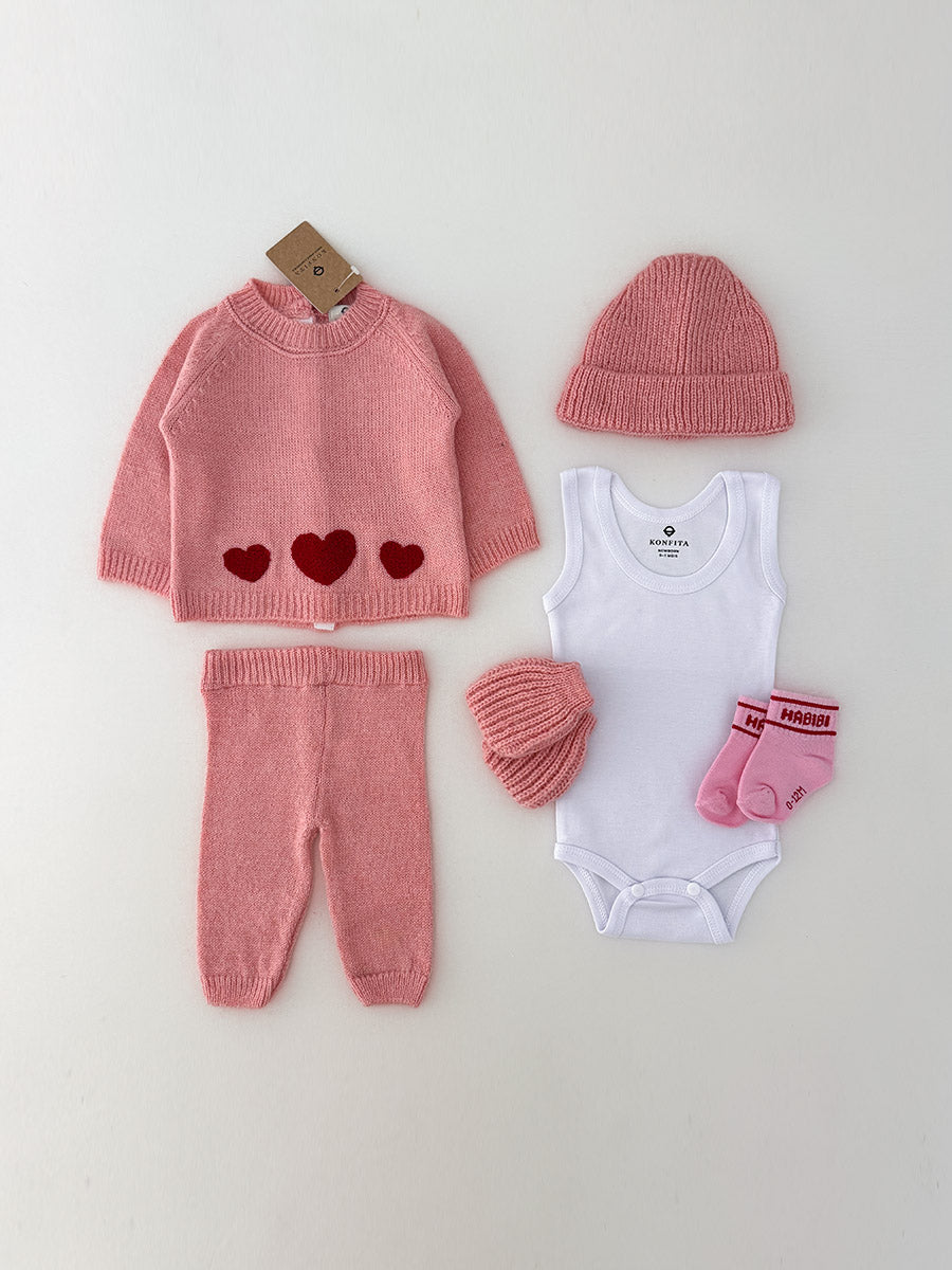 Kit de naissance Cocon d’Amour (6 pièces)