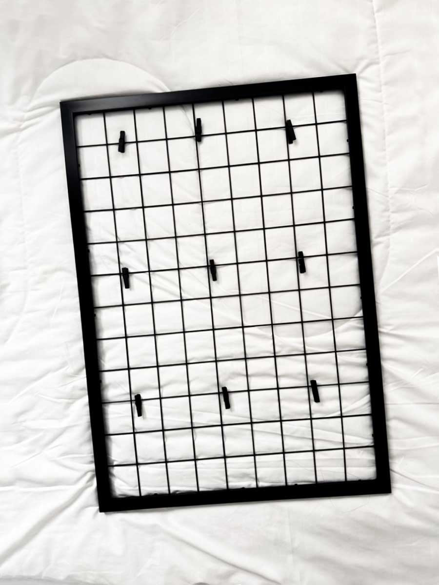 Cadre 6 – Noir Grand Format