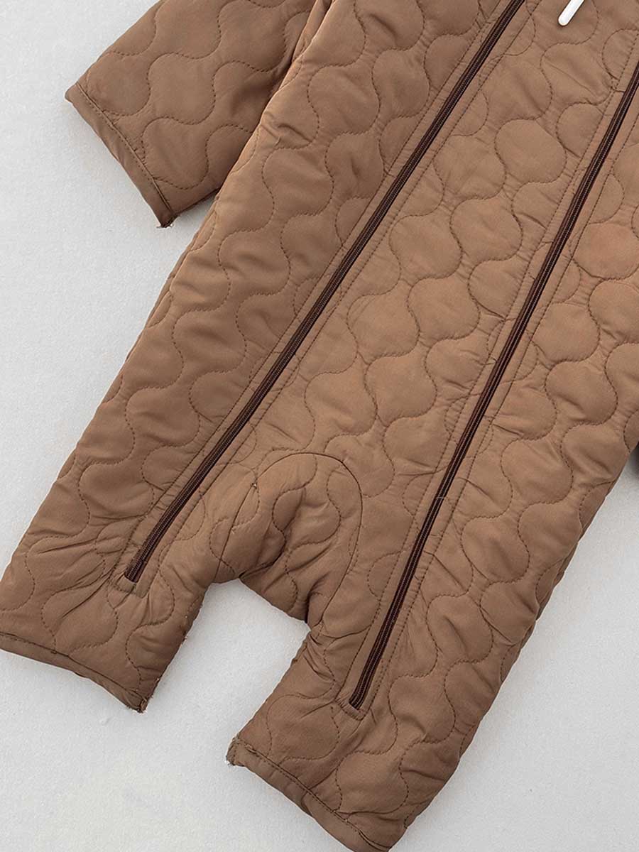 Combipilote Matelassé Mocca