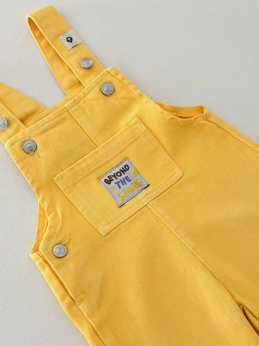 Salopette Jeans Jaune BEYOND THE STARS
