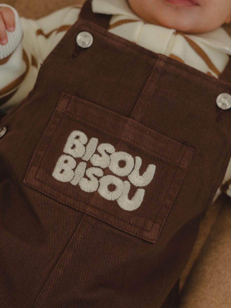 Salopette Marron Bisou