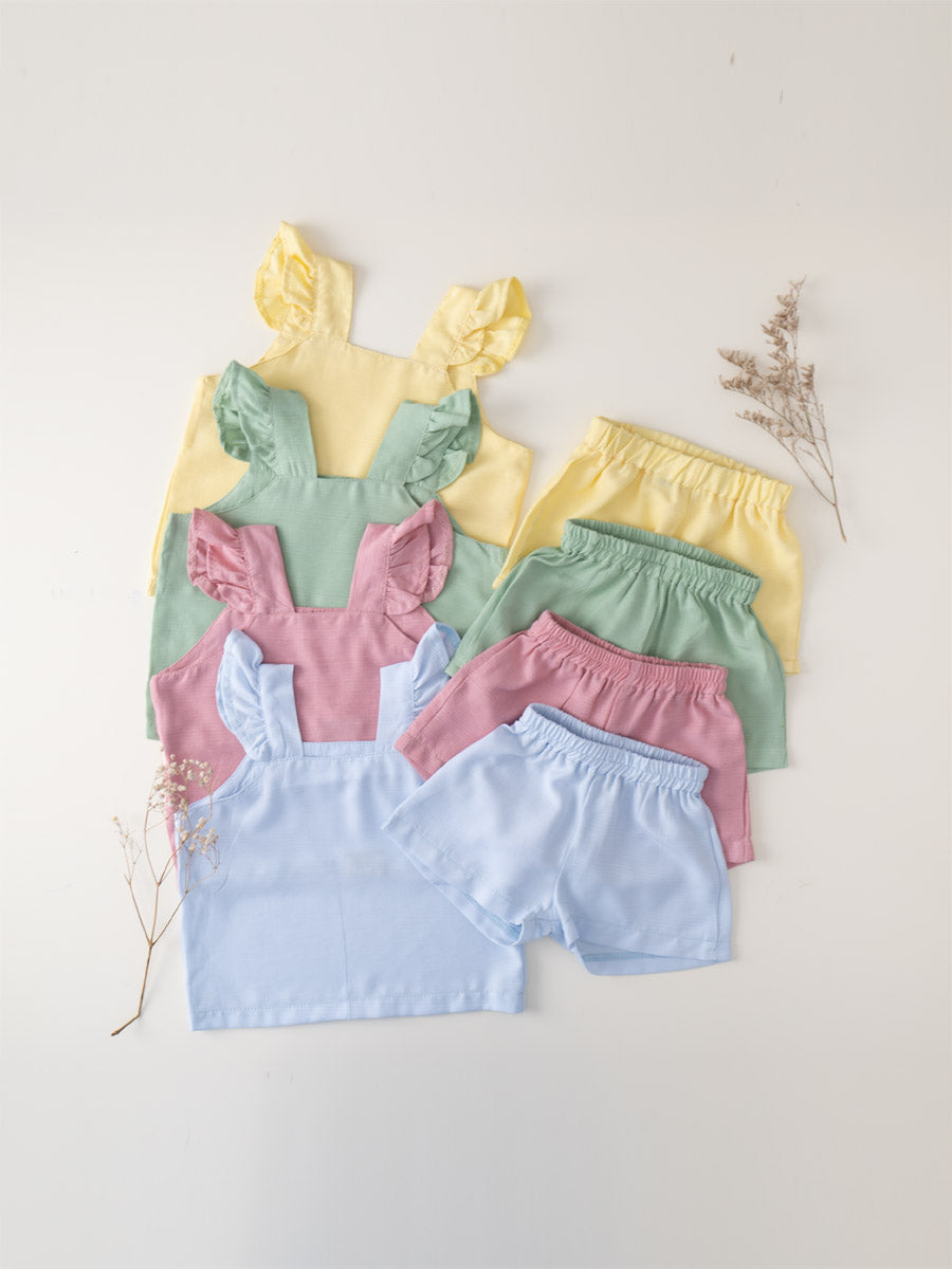 Ensemble Fillette Volant