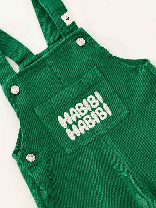 Salopette Jeans HABIBI Verte