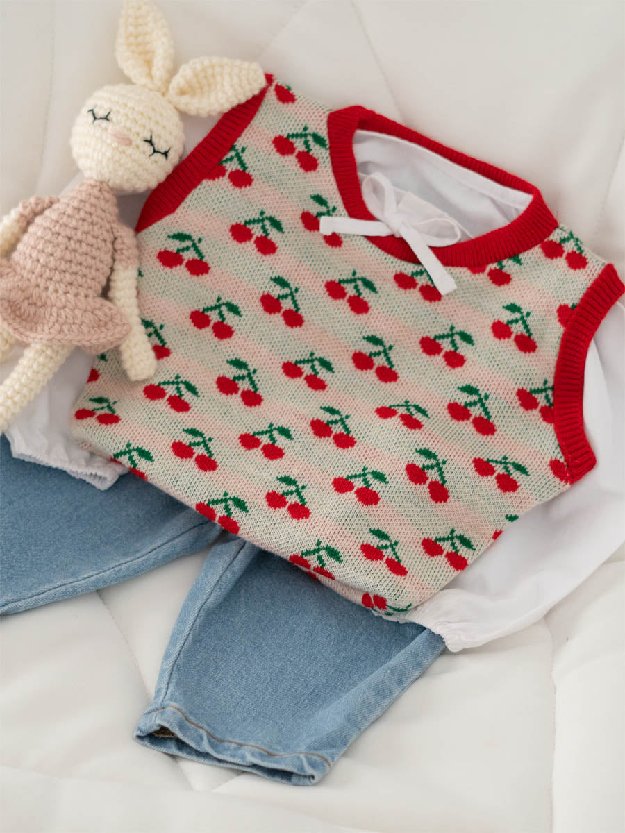 Pack Cerise Jeans Bleu ( 3 articles )