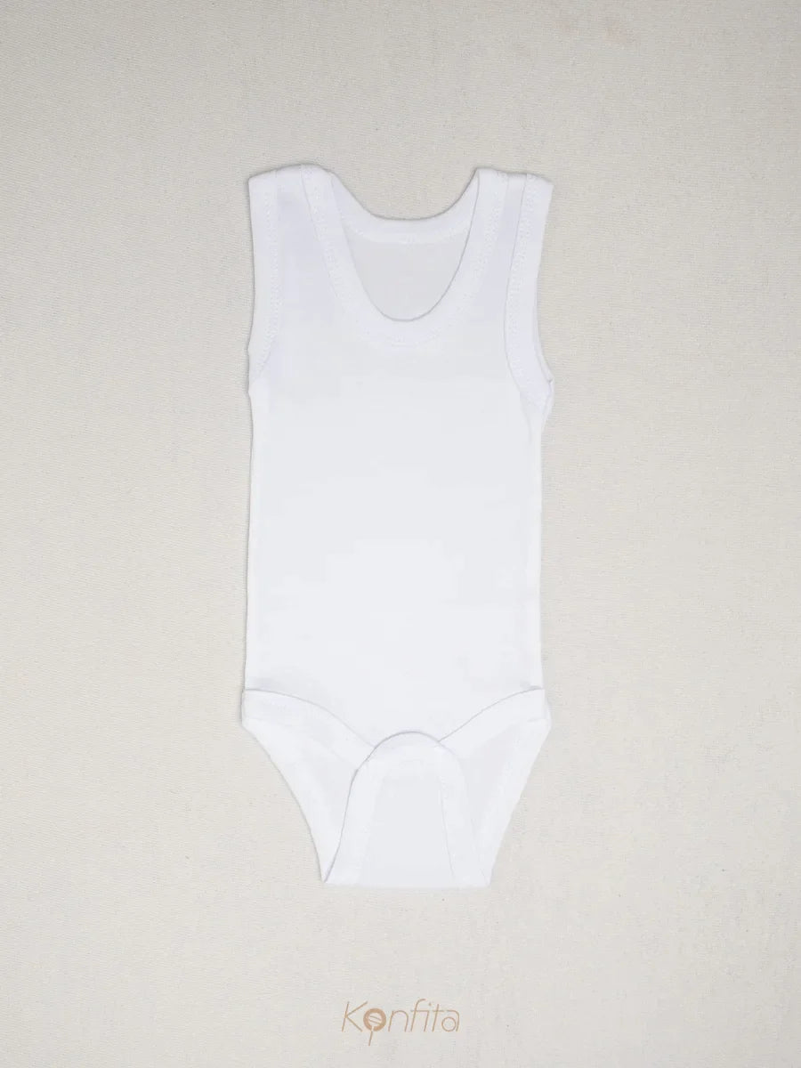 Body sans manches BLANC