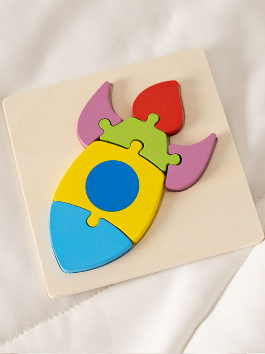 Puzzle en Bois – Rocket Magique V2