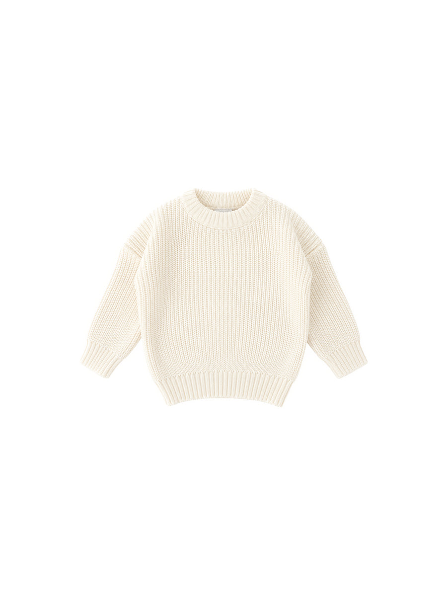 Pull Tricot Écru