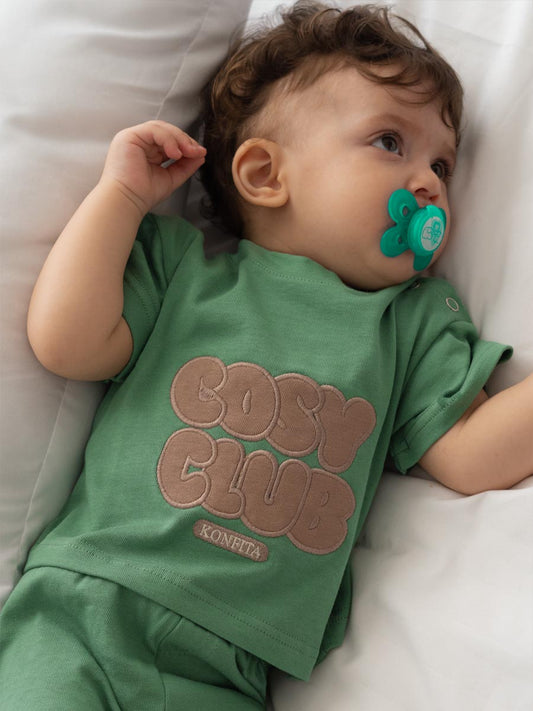 T-Shirt Cozy Club Vert