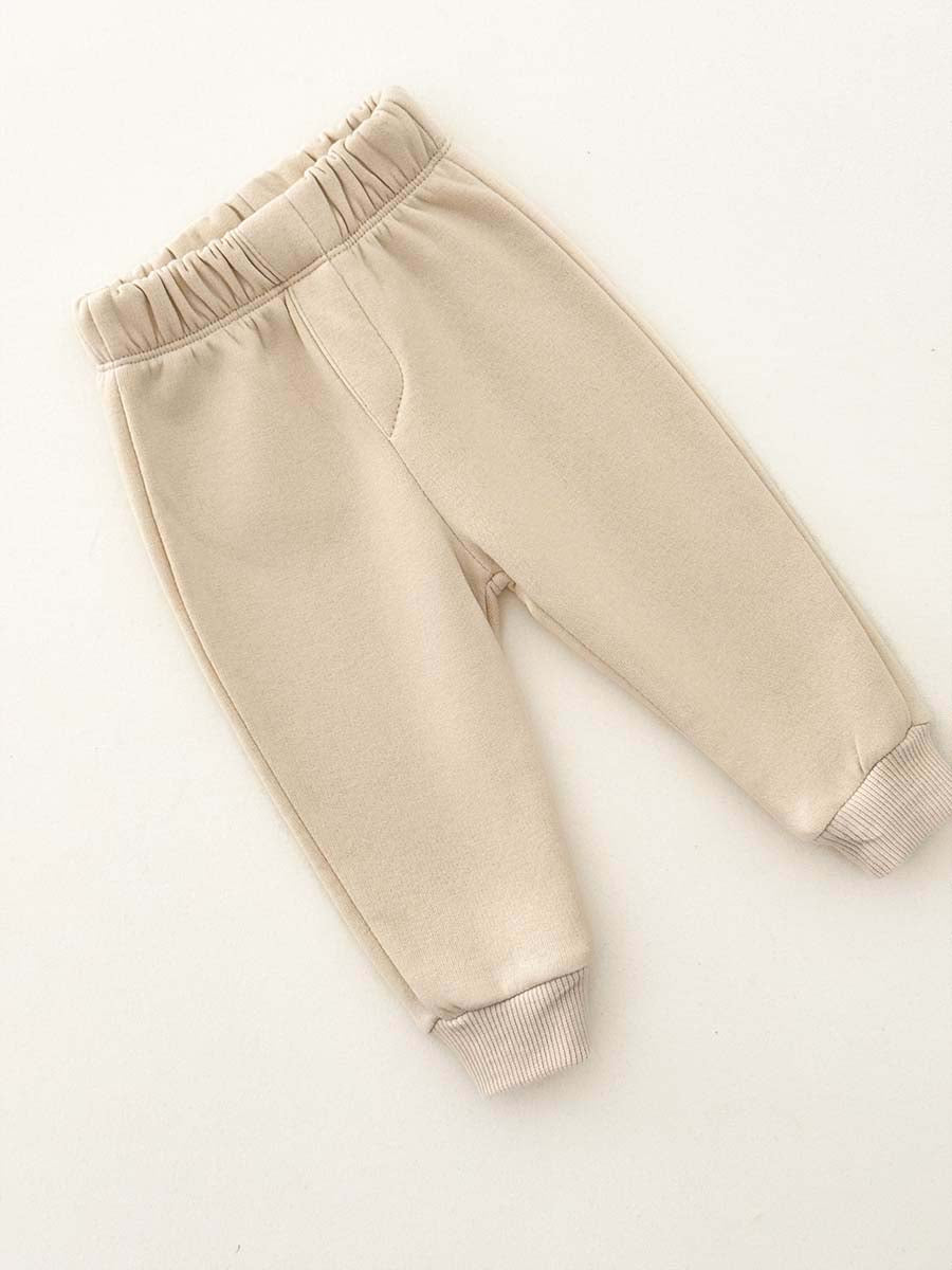 Pantalon Molletonné Beige