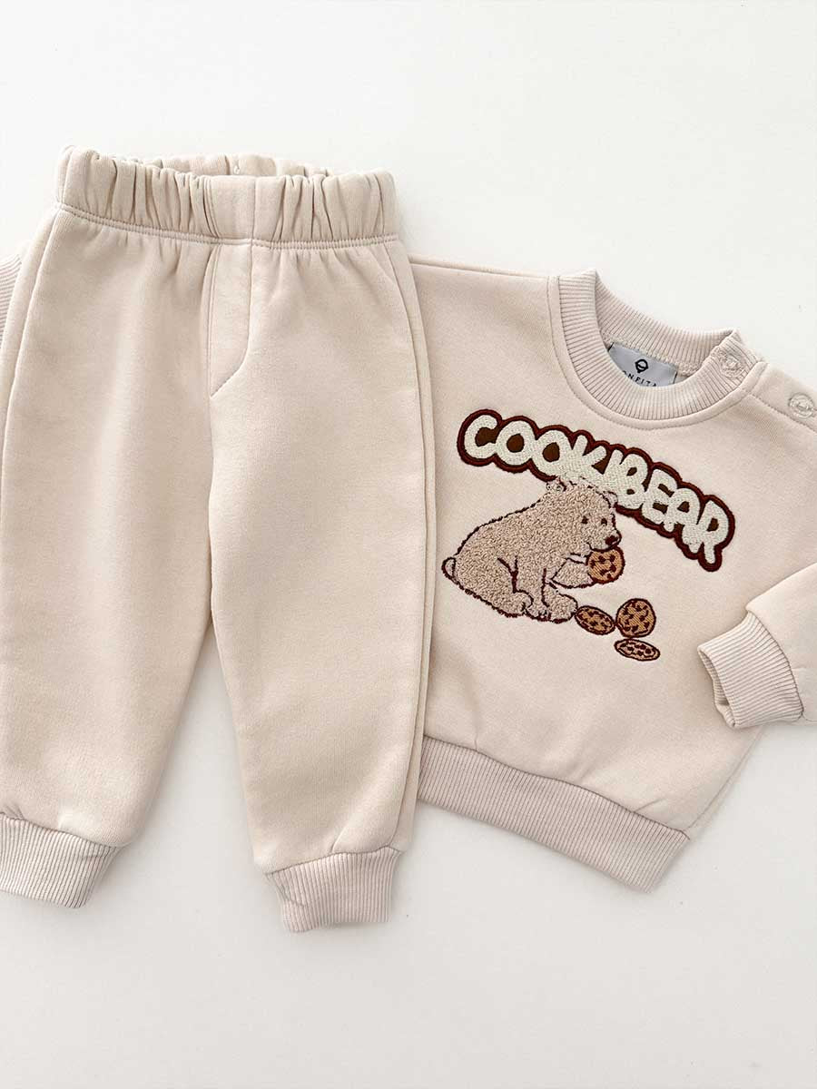 Ensemble Cookibear Beige