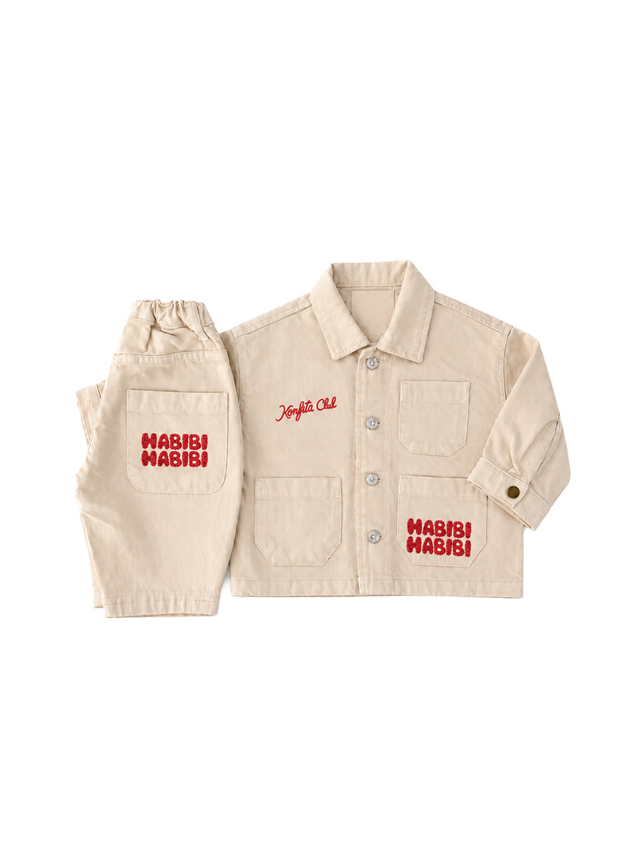 Ensemble Denim Habibi Écru
