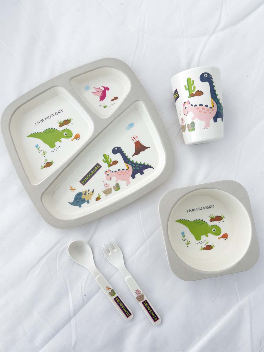 Set Repas Petit Dinosaure