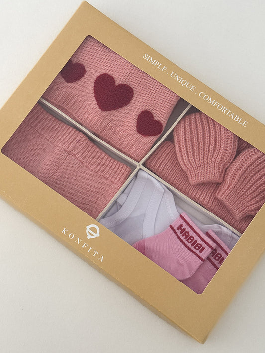 Kit de naissance Cocon d’Amour (6 pièces)