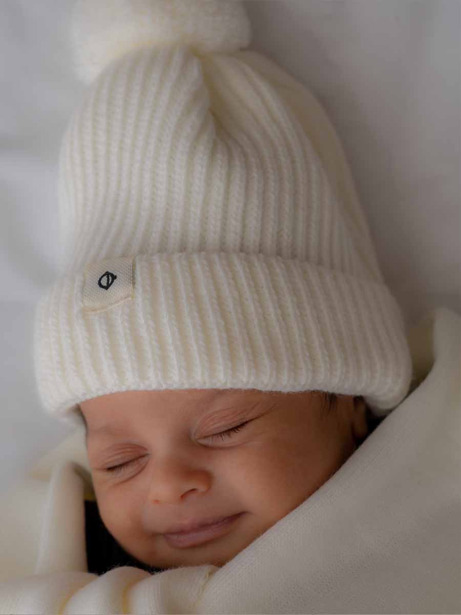 Bonnet Tricot BLANC