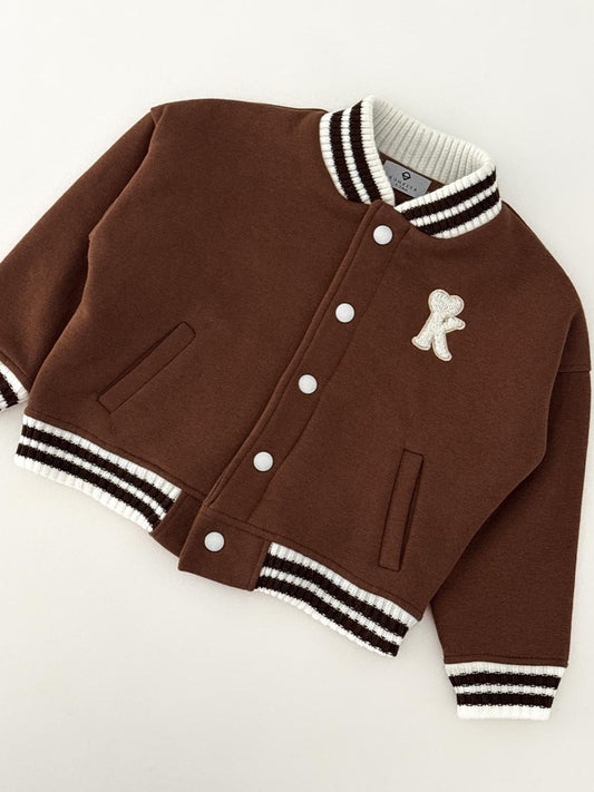 Gilet Moltonné Marron