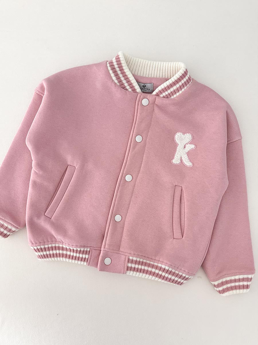 Gilet Moltonné Rose