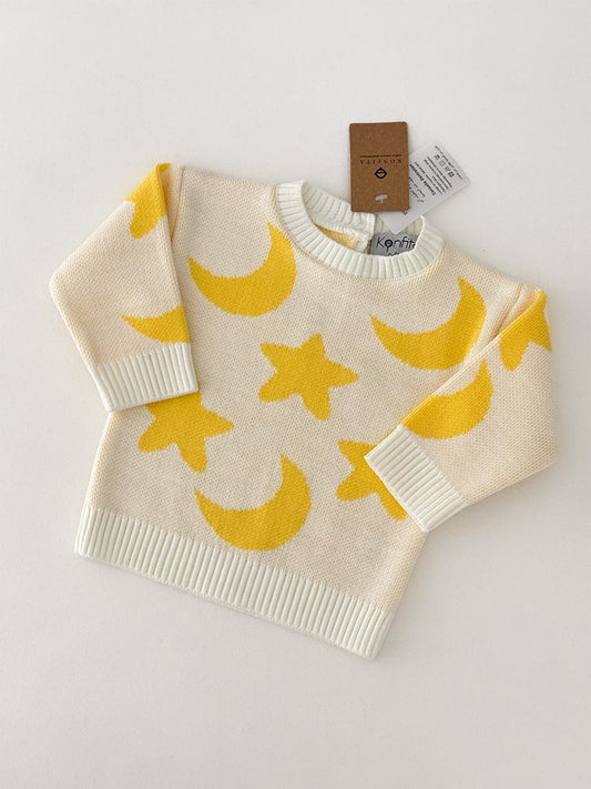 Pull Tricot نجمة وهلال