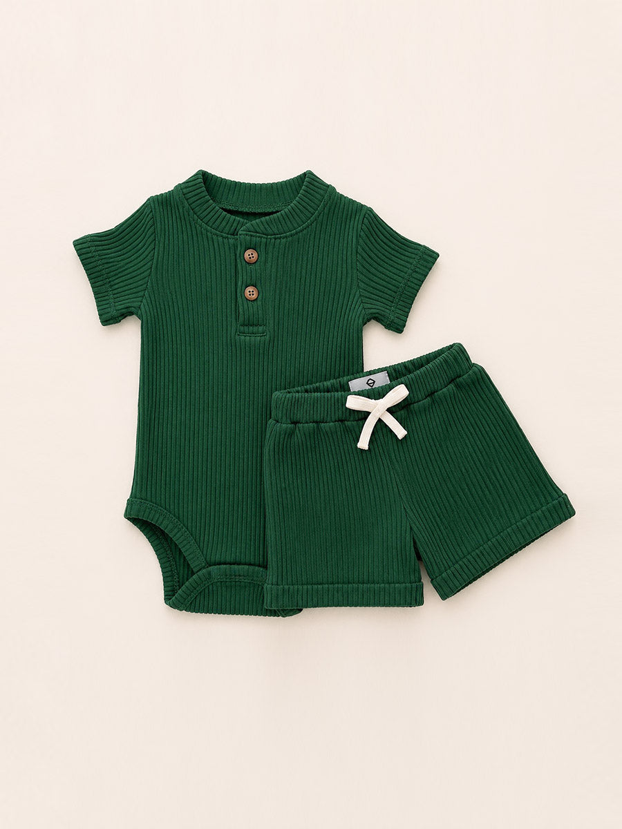 Body Short Vert Foncé