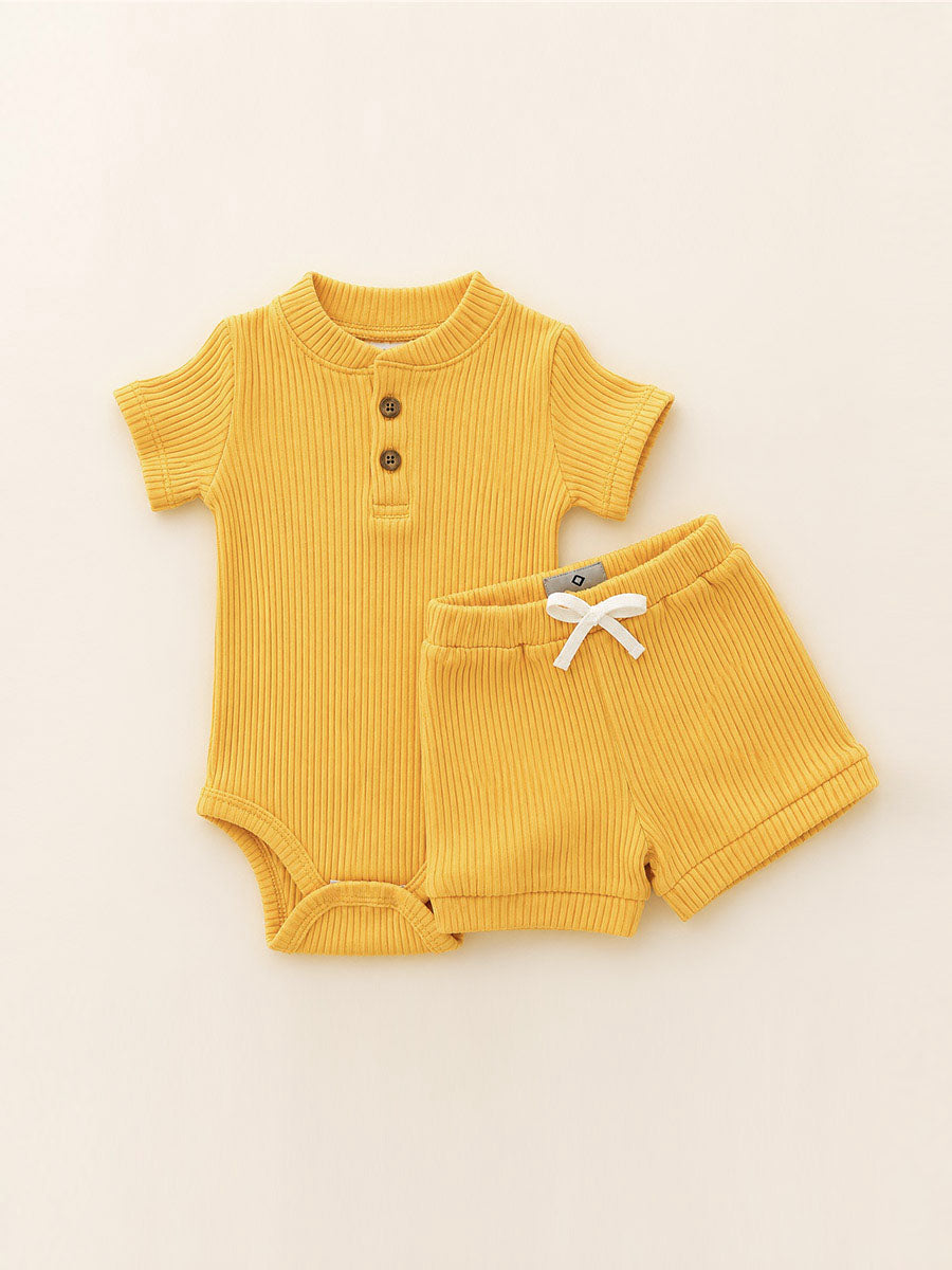 Body Short Jaune