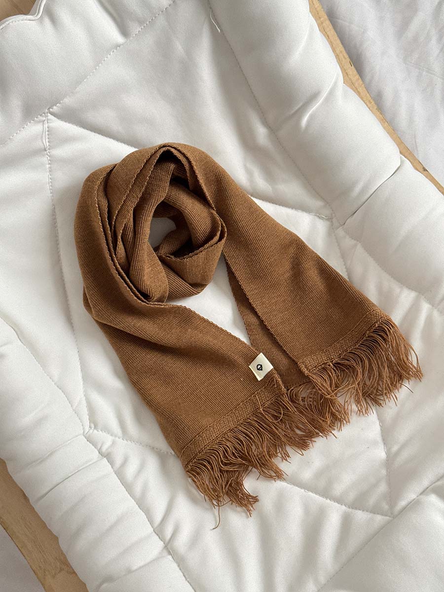 Cache-col Tricot Moka