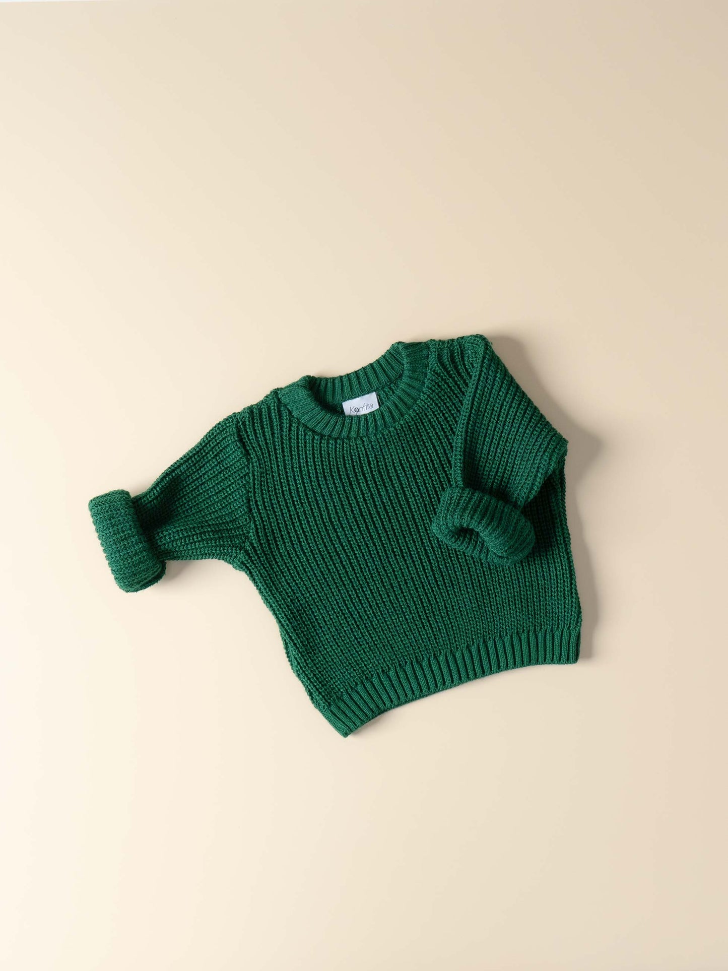 Pull tricot Vert