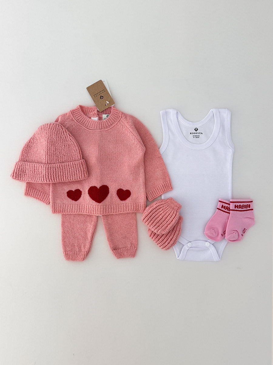 Kit de naissance Cocon d’Amour (6 pièces)