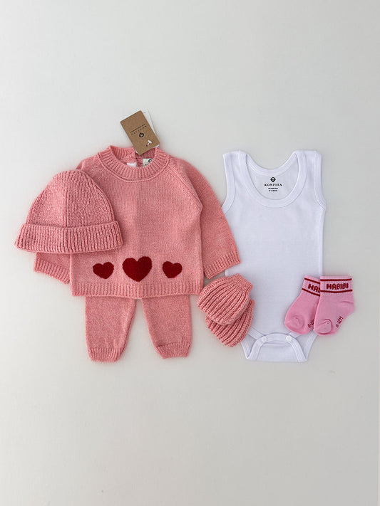 Kit de naissance Cocon d’Amour (6 pièces)