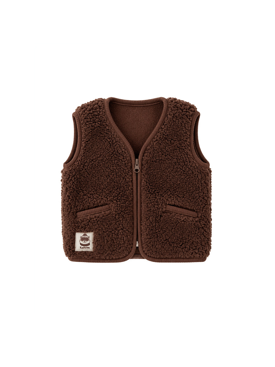 Gilet Alloucha Marron