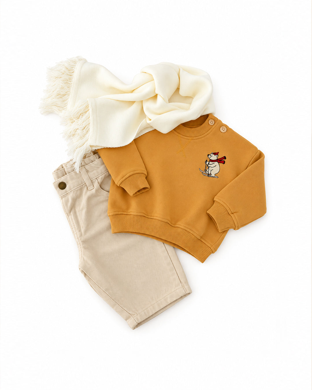 Look Après-Ski Chic : Toffee & Écru