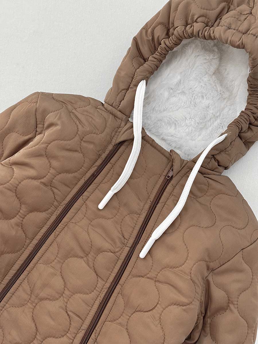 Combipilote Matelassé Mocca