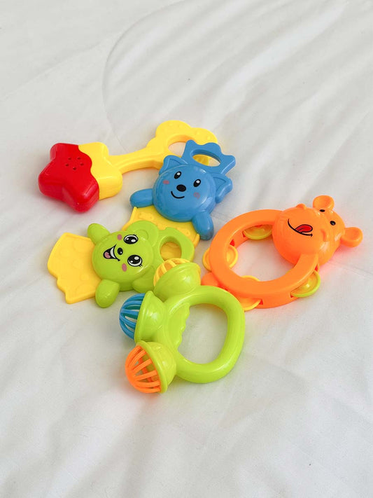 Coffret d'Éveil : Hochets et Animaux Colorés