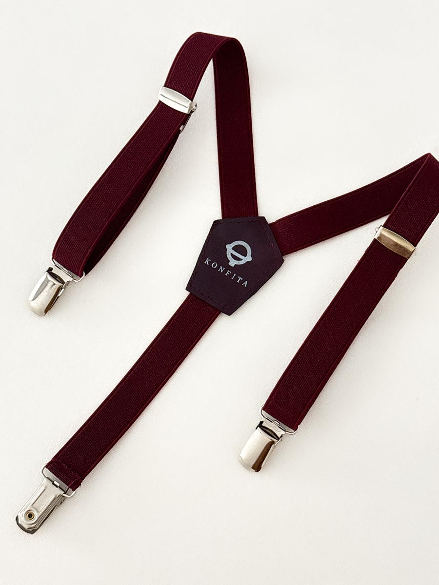 Bretelles Ajustables Burgundy