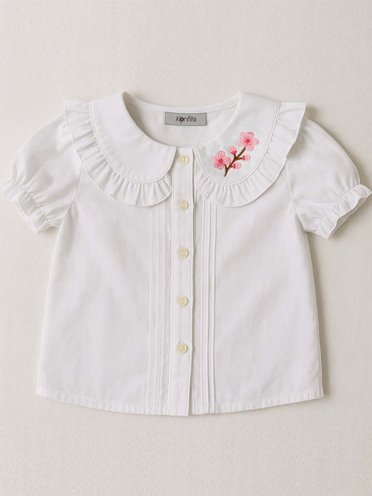 Chemise Claudine Fleurie