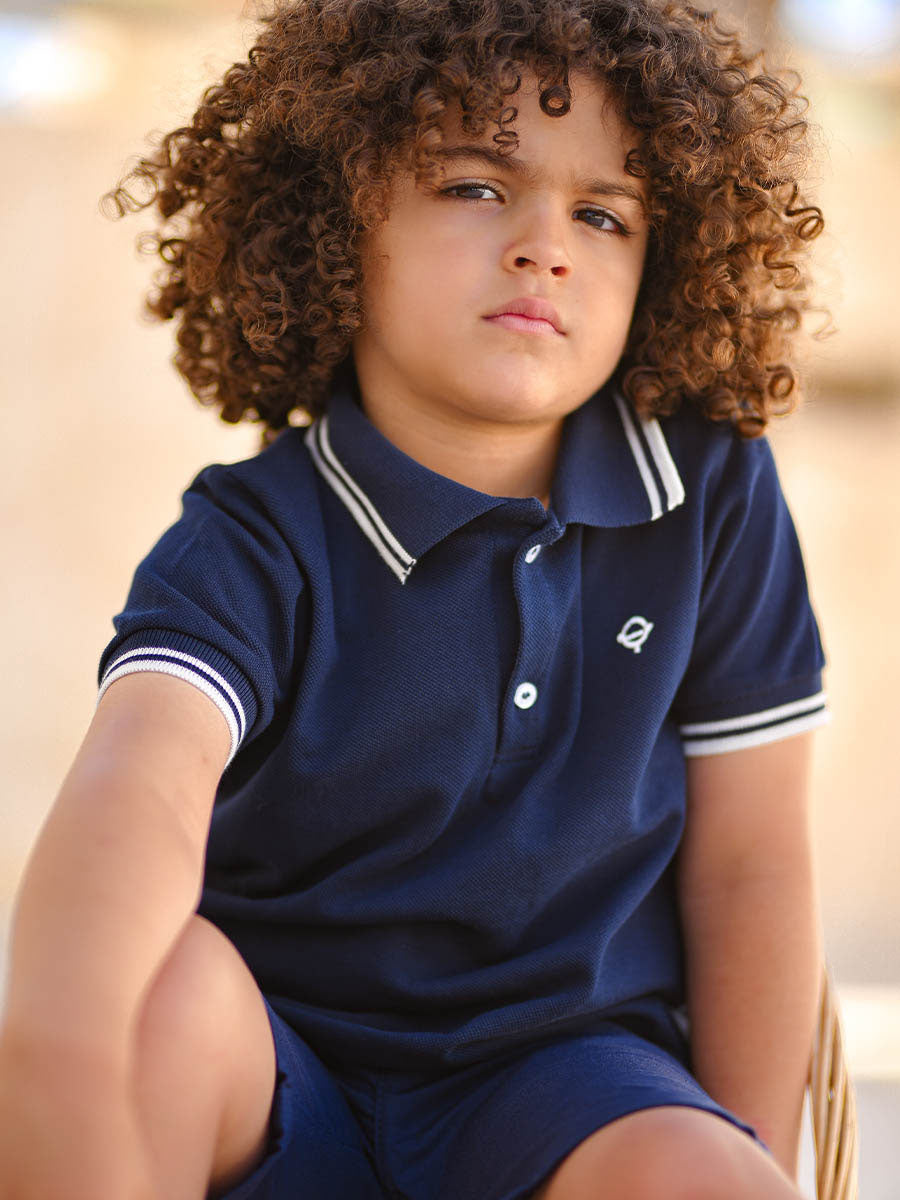 Pull POLO Bleu Marine