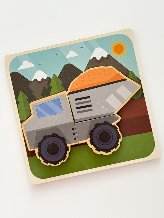 Puzzle en Bois – Camion