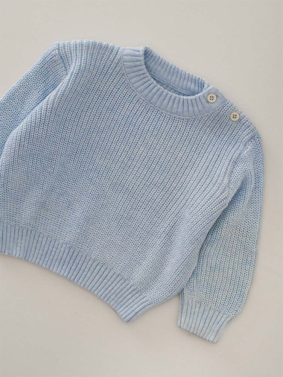 Pull Tricot Bleu Ciel
