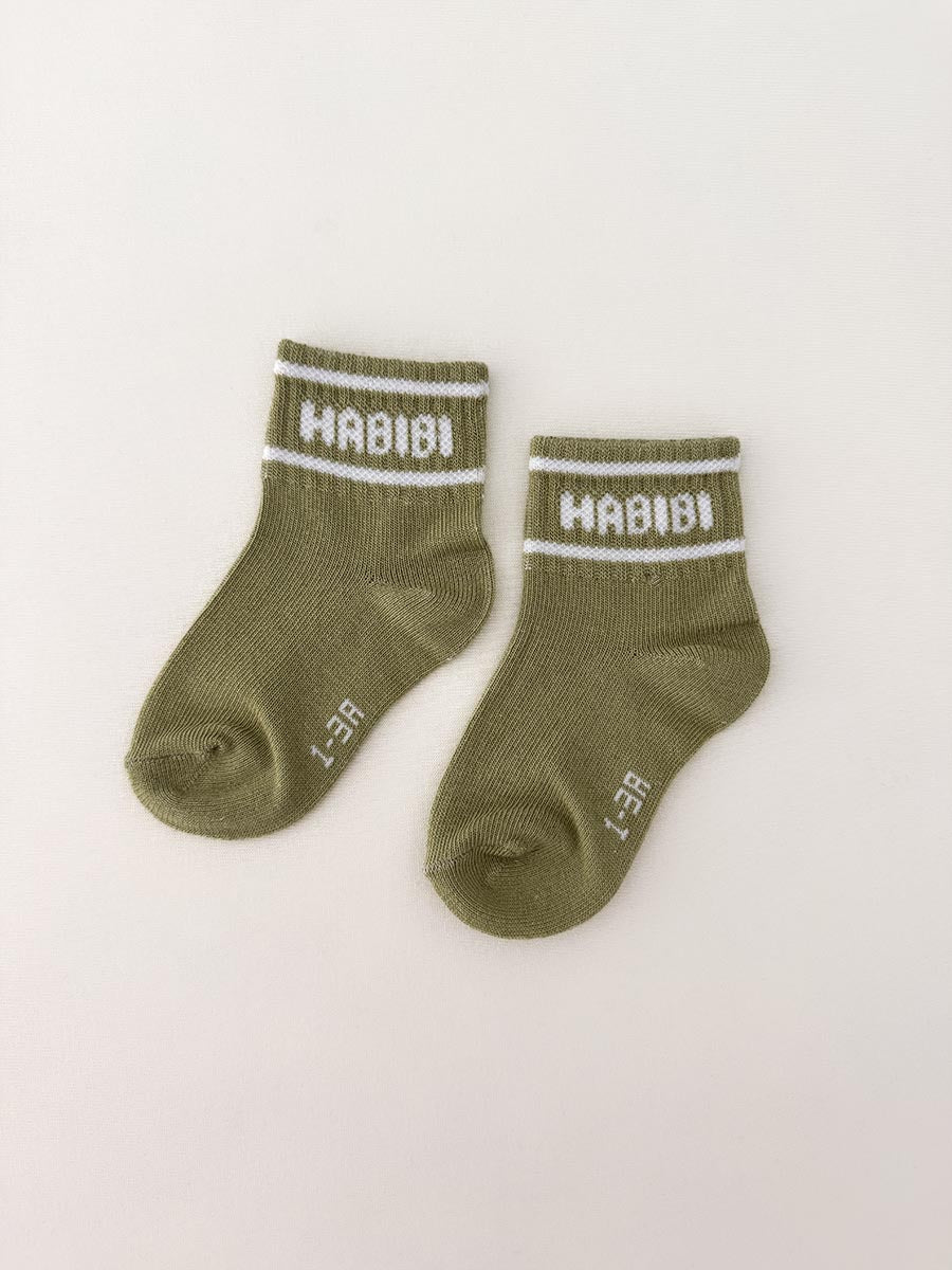 Chaussettes Habibi cotton VERT