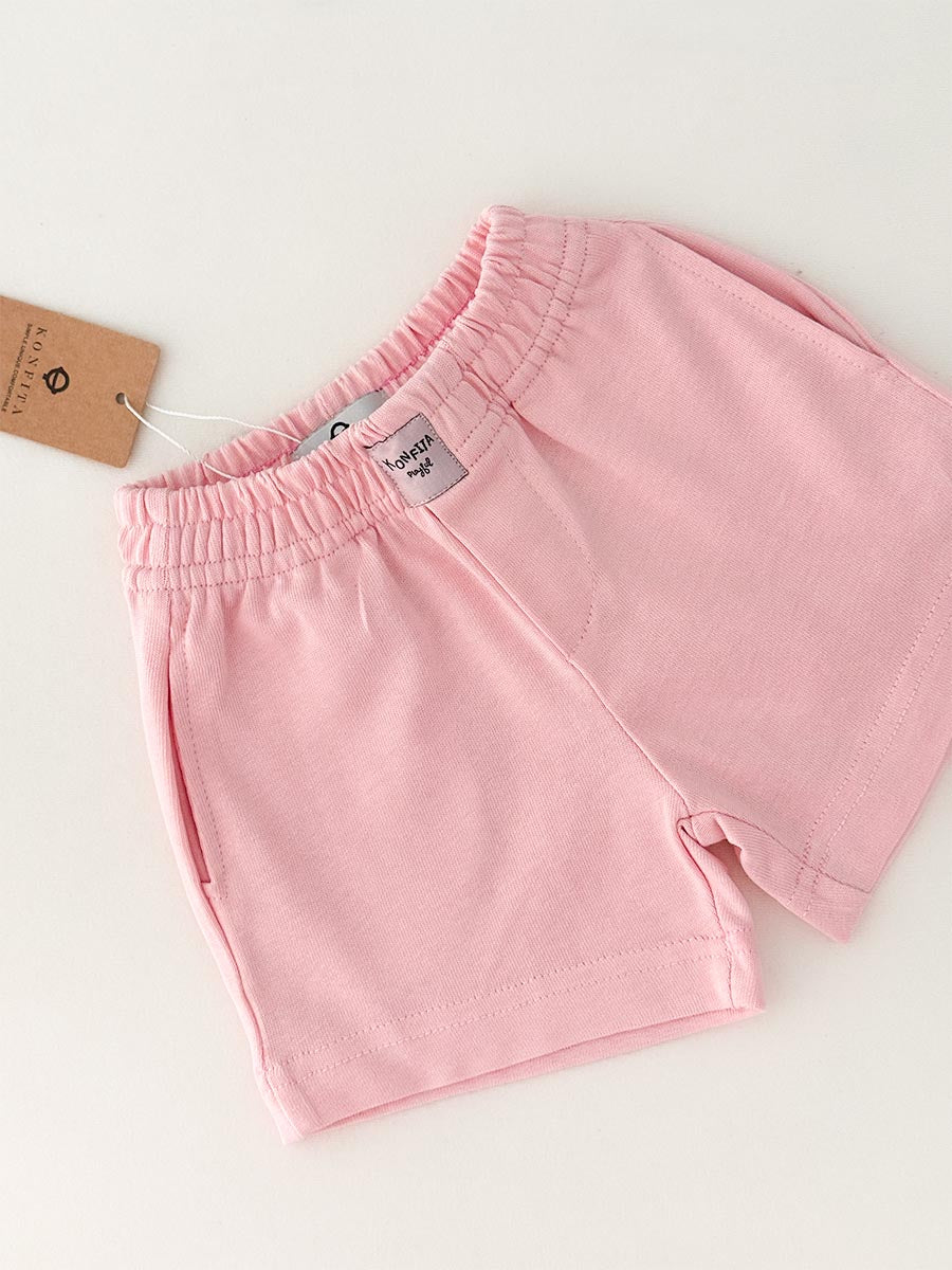 Short Coton Rose