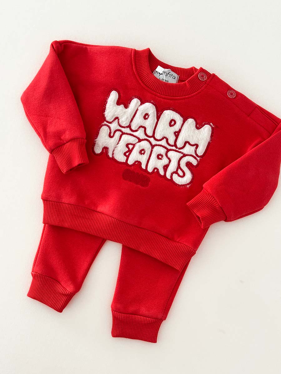 Pack Warm Hearts Rouge