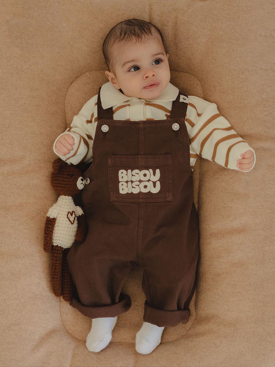 Salopette Marron Bisou