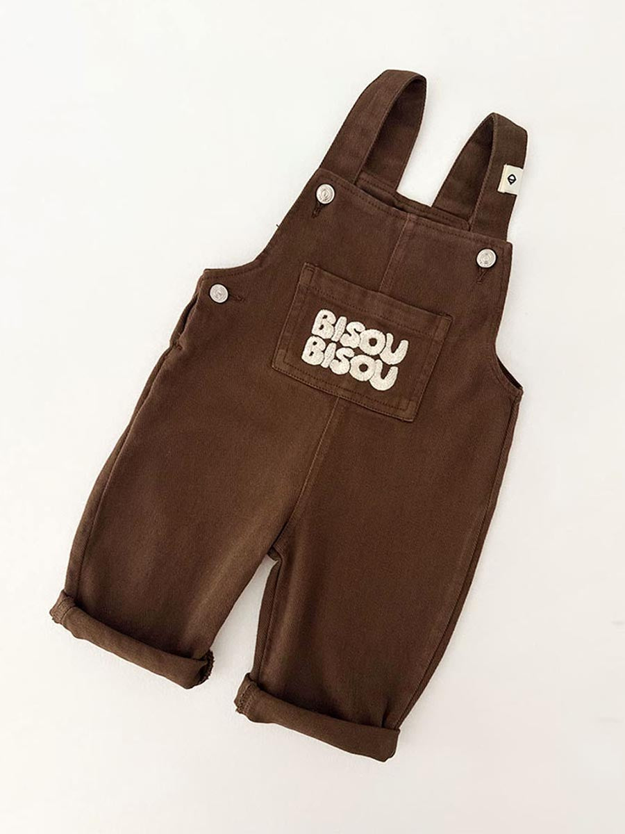 Salopette Marron Bisou