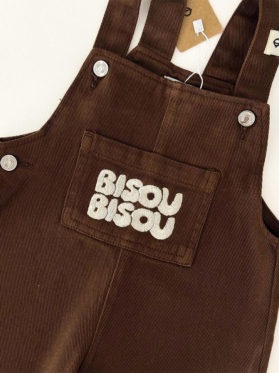 Salopette Marron Bisou