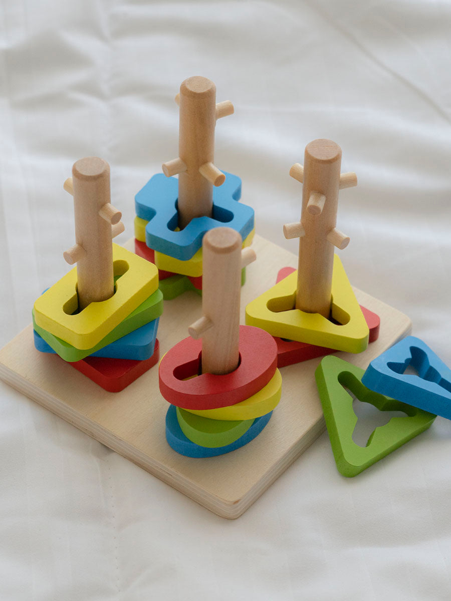 Jeu de Formes - Tourne & Empile